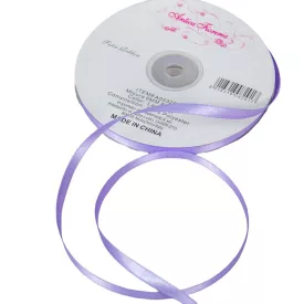 Szatén szalag két oldalas Lavander 6mmx50m