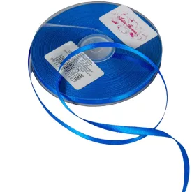 Szatén szalag két oldalas New Blue 6mmx50m