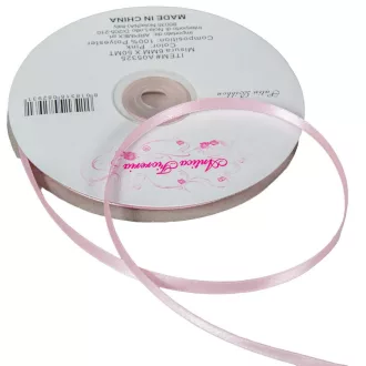 Szatén szalag két oldalas Pink 6mmx50m 