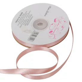 Szatén szalag két oldalas Dusty pink 10mmx50m