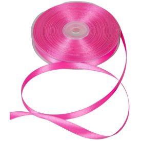 Szalag szatén két oldalas Fucsia 10mmx50m