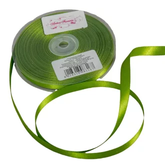 Szatén szalag két oldalas Green 10mmx50m