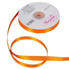 Szatén szalag két oldalas Orange 10mmx50m