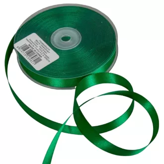 Szatén szalag két oldalas Dark Green 16mmx50m