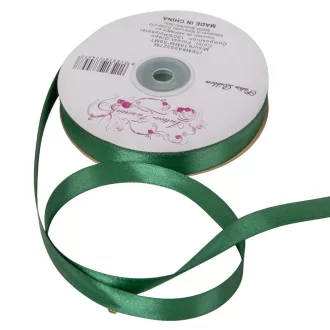 Szatén szalag két oldalas Forest Green 16mmx50m