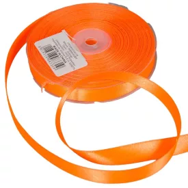 Szatén szalag két oldalas Orange 16mmx50m