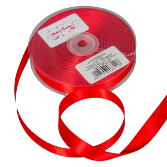 Szatén szalag két oldalas Red 16mmx50m 