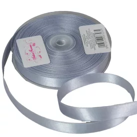 Szatén szalag két oldalas Silver 16mmx50m
