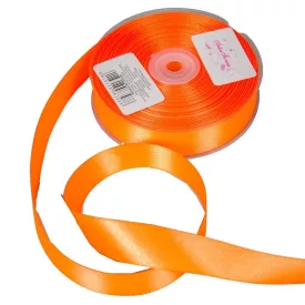 Szatén szalag két oldalas Orange 25mmx50m