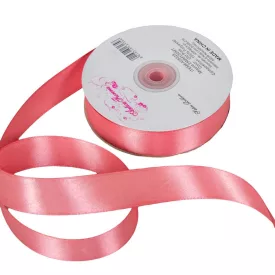 Szatén szalag két oldalas Old Pink 25mmx50m