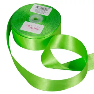Szatén szalag két oldalas Apple Green 38mmx50m