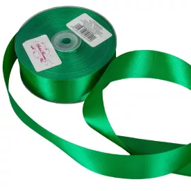 Szatén szalag két oldalas Dark Green 38mmx50m