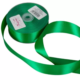 Szatén szalag két oldalas Dark Green 38mmx50m