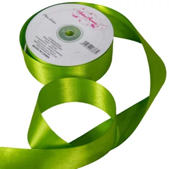 Szatén szalag két oldalas Green 38mmx50m