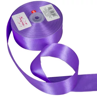 Szatén szalag két oldalas lavender 38mmx50m
