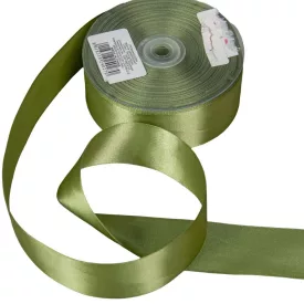 Szatén szalag két oldalas Spring Moss 38mmx50m