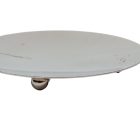 Gyertya alétét fém D8cm