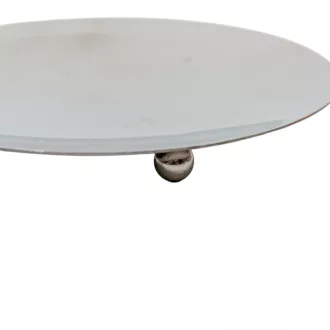 Gyertya alétét fém D12cm