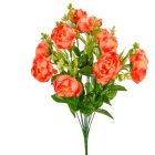 Peónia csokor 10v. narancs M42cm 12db/#