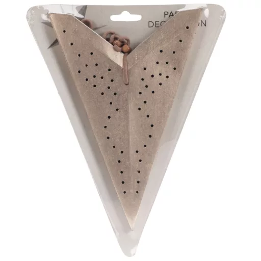Papír csillag arany 45cm