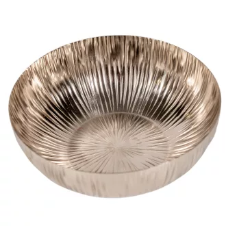 Tál kerek ezüst  20cm 