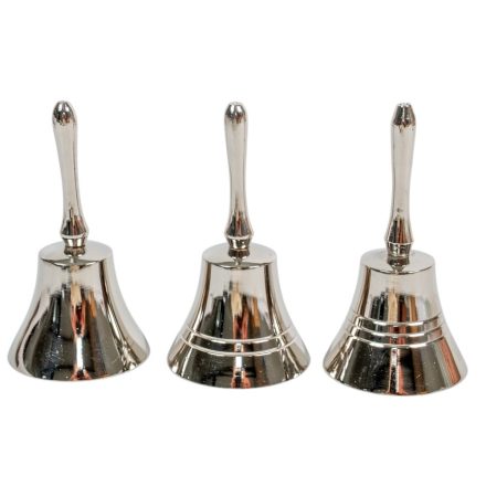 Csengő fém ezüst M11cm