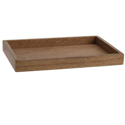 Fa tálca barna M3x28x19cm