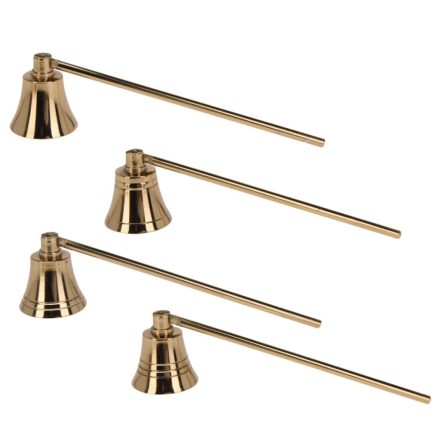 Gyertya eloltó arany 23cm