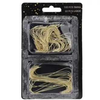 Karácsonyfadísz akasztó 3,5-5cm 150db-os