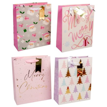 Ajándék tasak kari mintával 32x26cm