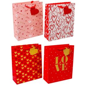 Papírtasak Valentin napi 23x18cm