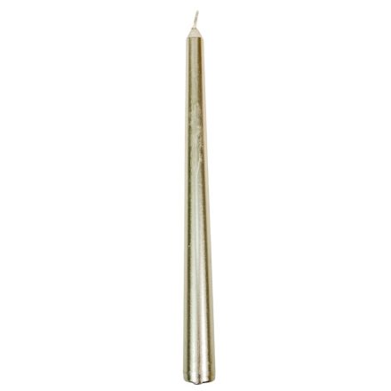 Metál szálas gyertya arany 25cm (db ár)