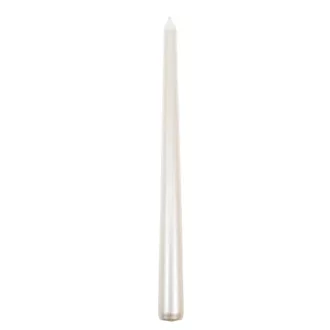 Metál szálas gyertya fehér 25cm (db ár)