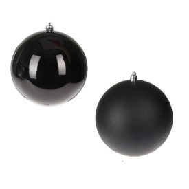 Műanyag gömb fekete mix 10cm