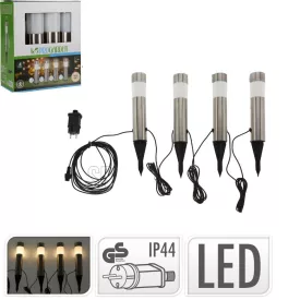 Led lámpa leszúrós M33cm 4db-os