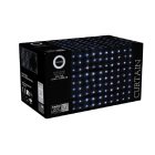 Függöny 400 LED-es show light effekt adapteres hideg 2x2m