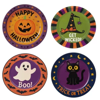 Halloween mintás tányér D33cm