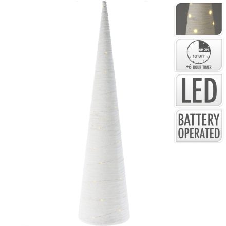 Kúp 30 LED-es elemes fehér M80cm