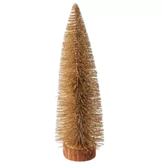 Mini fenyő arany M35cm