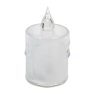 Gyertya LED-es elemes M8cm