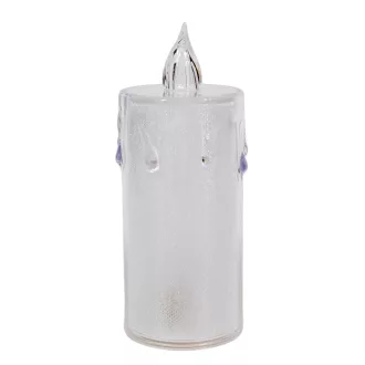 Gyertya LED-es elemes RGB M12,5cm