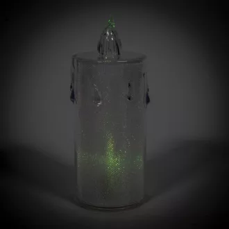 Gyertya LED-es elemes RGB M12,5cm