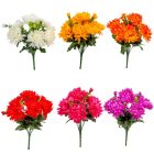 Krizantém csokor 7v. mix M33cm 30db/#