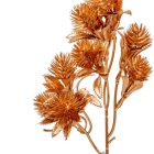 Metál díszítő ág bronz 24 cm