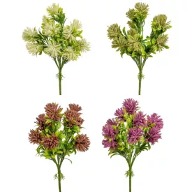 Díszítő bokor 5ágú mix M36cm 60db/#