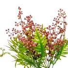 Bogyós díszítő 5ágú mix M34cm