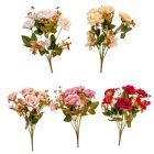 Rózsa csokor 7v. mix M31cm 200db/#