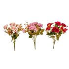 Rózsa csokor 7v. mix M31cm 200db/#