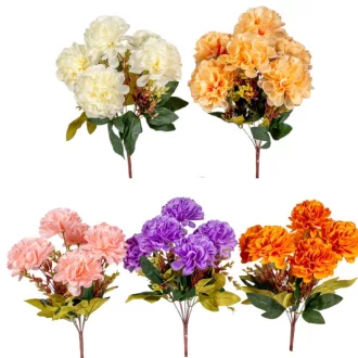 Zinnia csokor 7v. Mix M45cm 72db/#