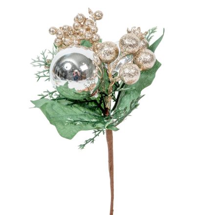 Gömbös, bogyós pick 19cm